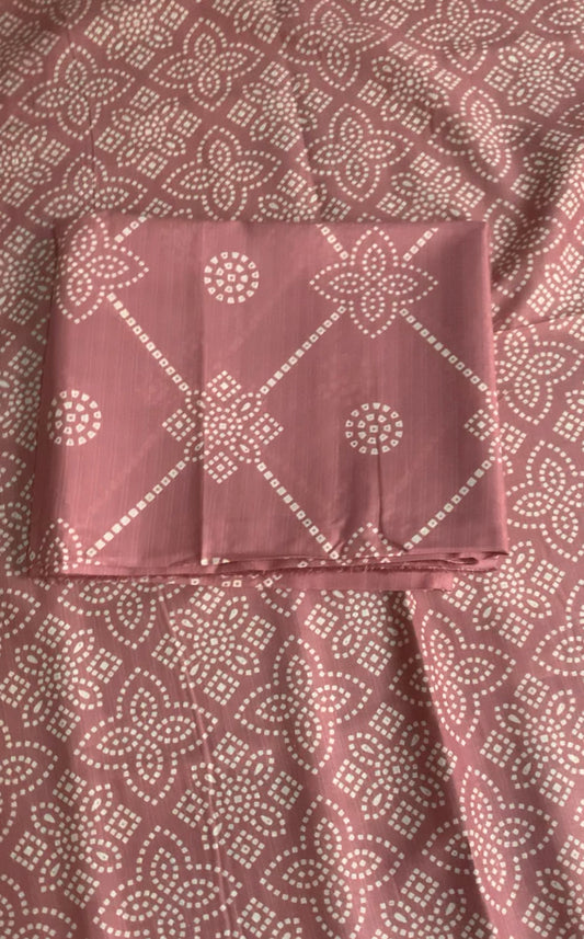 Pink Printed Lawn Suit for Women – Soft Summer Fabric | Elegant Casual Wear