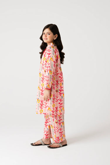 Garden Bloom Cotton Kurta Set - 2pc