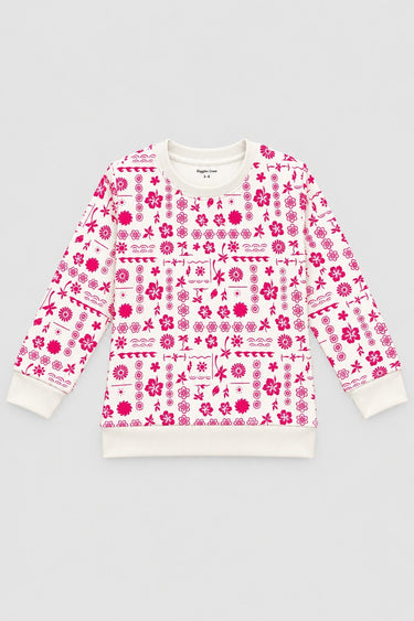 Girls white rotary coordset
